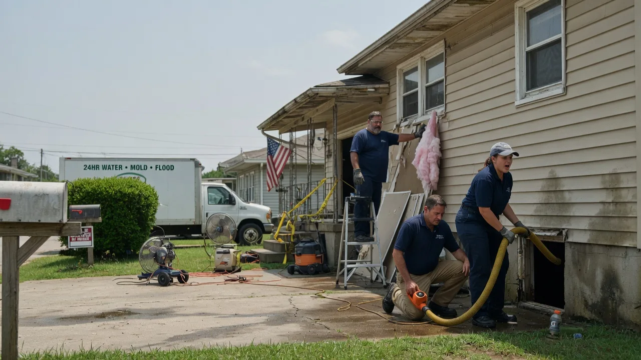 Water Damage Repair in Harvard, ID near me